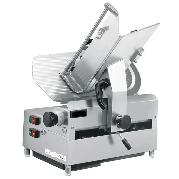 Skyfood 1212E Automatic Meat Slicer w/ 12-Inch Blade, Belt Driven