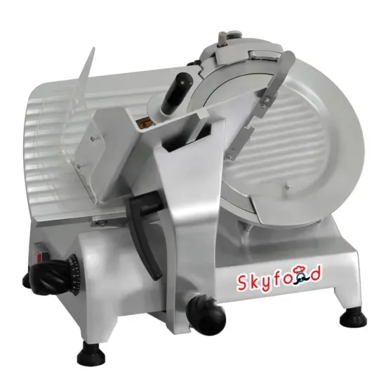 Skyfood 312ECF, Manual Meat & Cheese Slicer w/ 12-Inch Blade, 1/2 HP