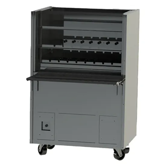 Skyfood CMDL-15D, 42-Inch Floor Model Charcoal Barbecue Grill