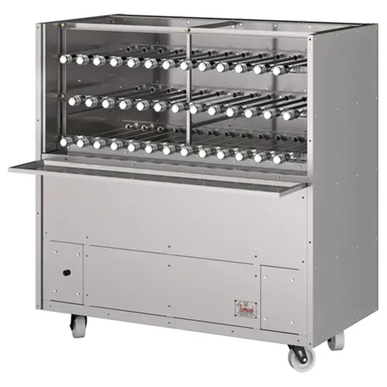 Skyfood CMDL-23T, 42-Inch Floor Model Charcoal Barbecue Grill