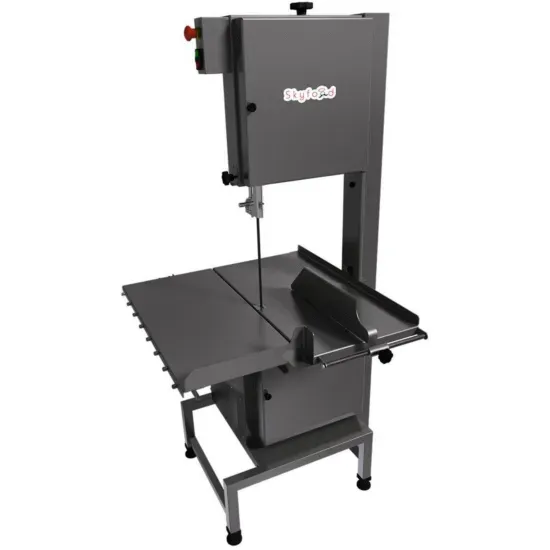 Skyfood SI-315HDE-1, Floor Model Meat & Bone Saw w/ 124" Blade - Stainless Steel, 230/1v