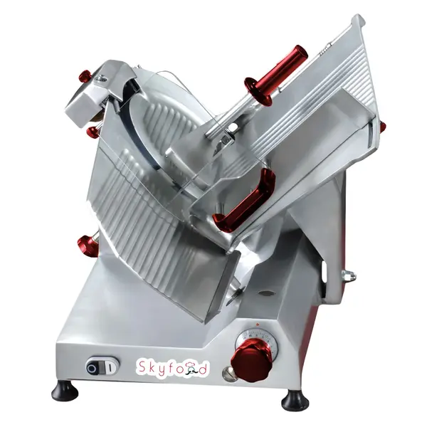 Skyfood SSI-12I, Manual Meat and Cheese Slicer w/ 12-Inch Blade, 1/2 HP