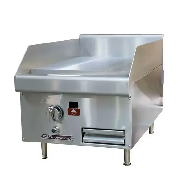 Southbend HDG-18-M, 18-Inch Countertop Gas Griddle with Manual Controls - 20,000 BTU