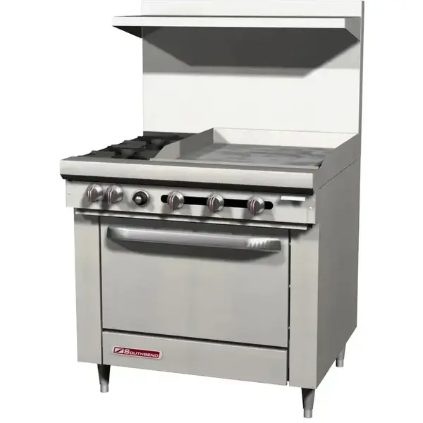 Southbend S36D-2GL, 36-Inch Gas Restaurant Range