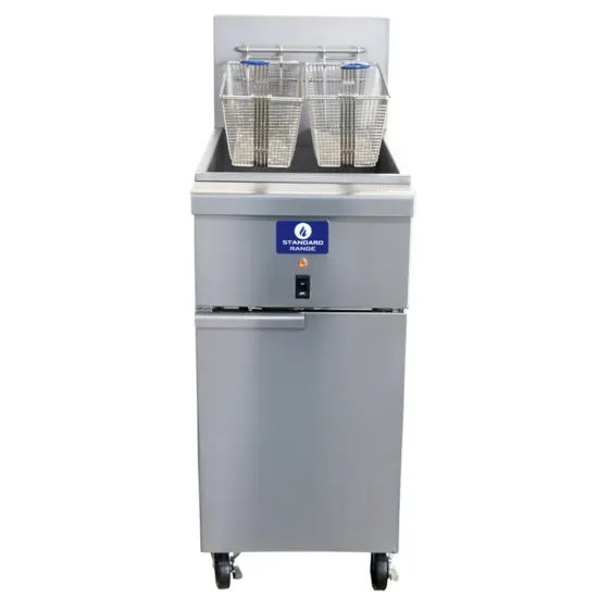 Standard Range SR-EF50-208, 50 Lbs Electric Floor Fryer - 208V, 3 Phase