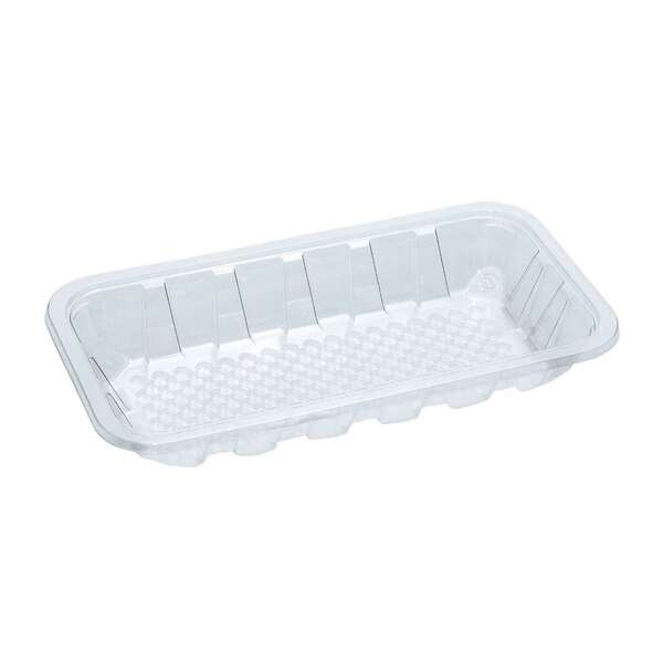 STI MT-75, 7x5x1.25-Inch PET Moisture-Lock Meat Tray, 700/CS
