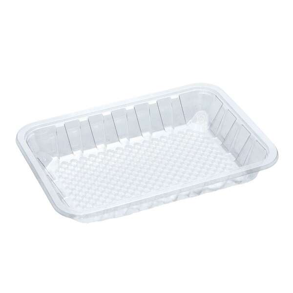 STI MT-87, 8x5x1.25-Inch #2 PET Moisture-Lock Meat Tray, 700/CS