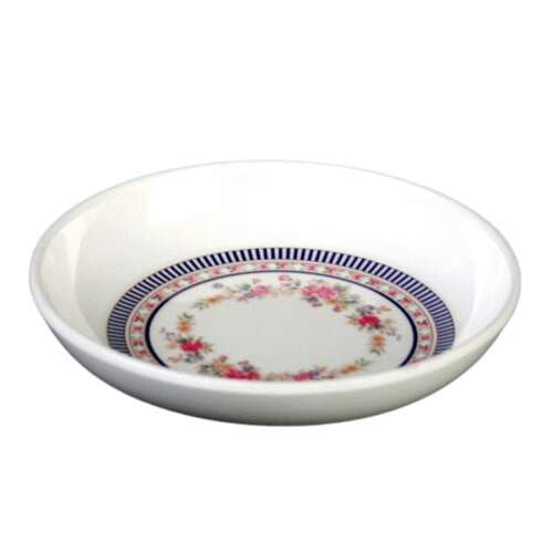 Thunder Group 102.8AR 2 Oz 3.5 Inch Asian Rose Melamine Round Sauce Dish, DZ