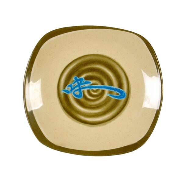 Thunder Group 1203J 6 x 5.5 Inch Asian Wei Melamine Oblong Platter, DZ