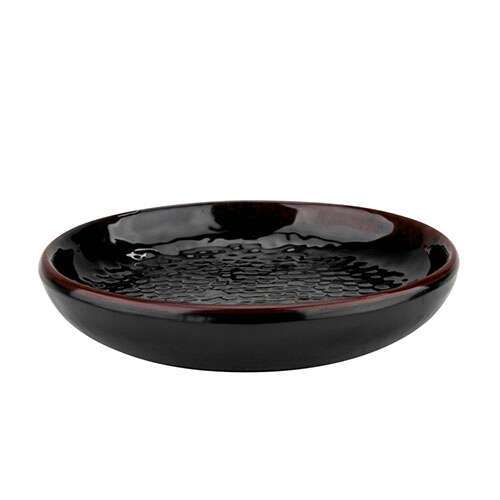 Thunder Group 1703TM 2 Oz 3.5 Inch Asian Tenmoku Round Melamine Sauce Dish, DZ