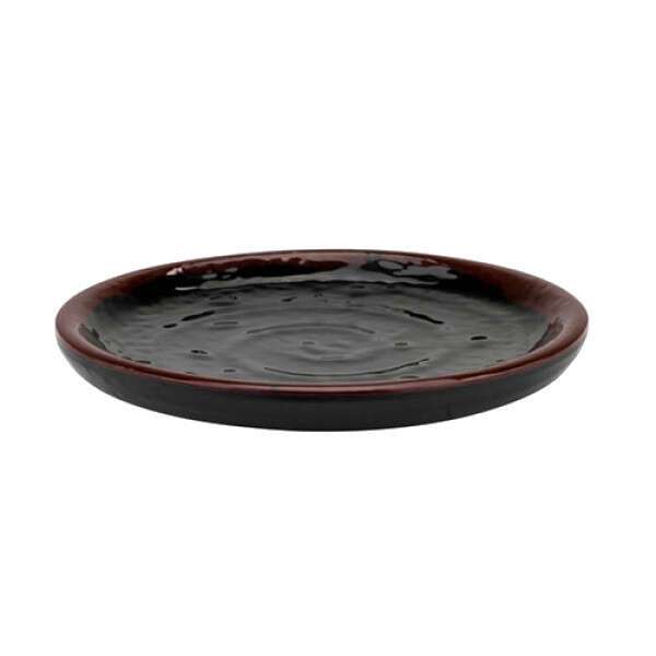 Thunder Group 1704TM 4 Inch Asian Tenmoku Round Melamine Dish, DZ