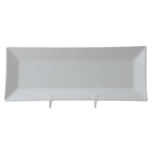 Thunder Group 29110WT 10.25 x 4 Inch Western Classic White Melamine Rectangular Plate, DZ
