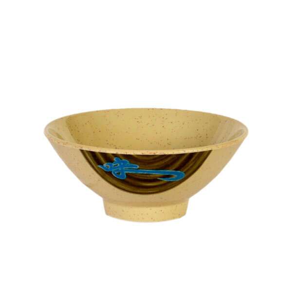 Thunder Group 3005J 9 Oz 4.75 Inch Asian Wei Melamine Round Rice Bowl, DZ