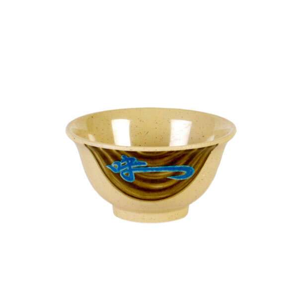 Thunder Group 3008J 6 Oz 3.75 Inch Asian Wei Melamine Round Rice Bowl, DZ