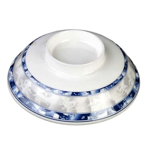 Thunder Group 3201CDL 5.25 Inch Diameter Asian Blue Dragon Melamine Lid for a Noodle Bowl, DZ