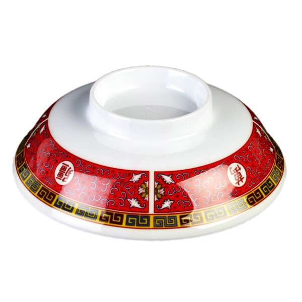 Thunder Group 3201CTR 5.25 Inch Asian Longevity Melamine Round Lid for Noodle Bowl, DZ