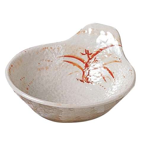 Thunder Group 3601 5 Oz 4.8 x 4.25 Inch Asian Gold Orchid Melamine Dip Bowl, DZ