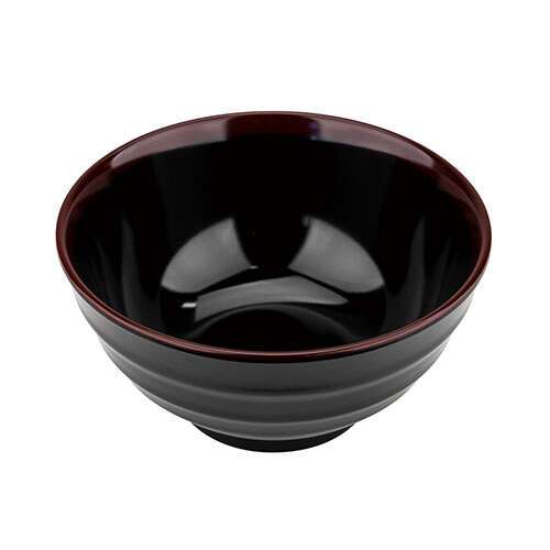 5705TM 11 Oz 4.75 Inch Asian Tenmoku Round Melamine Rice Bowl, DZ