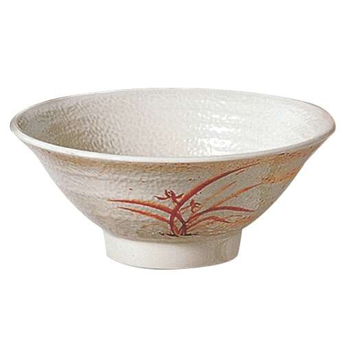 Thunder Group 5780 32 Oz 7.5 Inch Diameter Asian Gold Orchid Melamine Soup Bowl, DZ