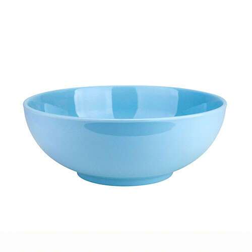 Thunder Group 5980 54 Oz 8.25 Inch Diameter Asian Blue Jade Melamine Soup Bowl, DZ