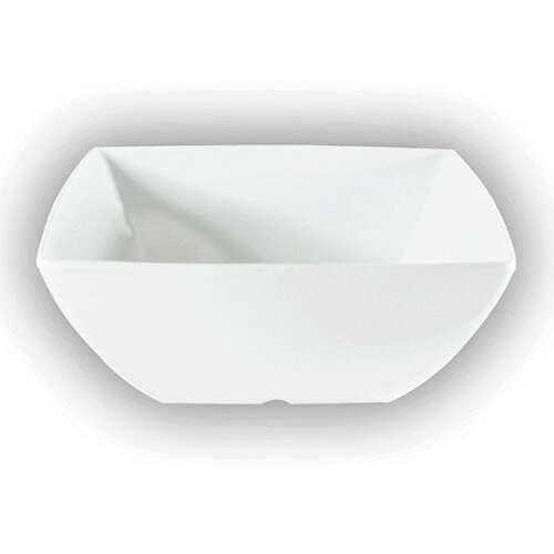 Thunder Group 69007WT 40 Oz 7.12 Inch Western Classic White Melamine Square Bowl, DZ