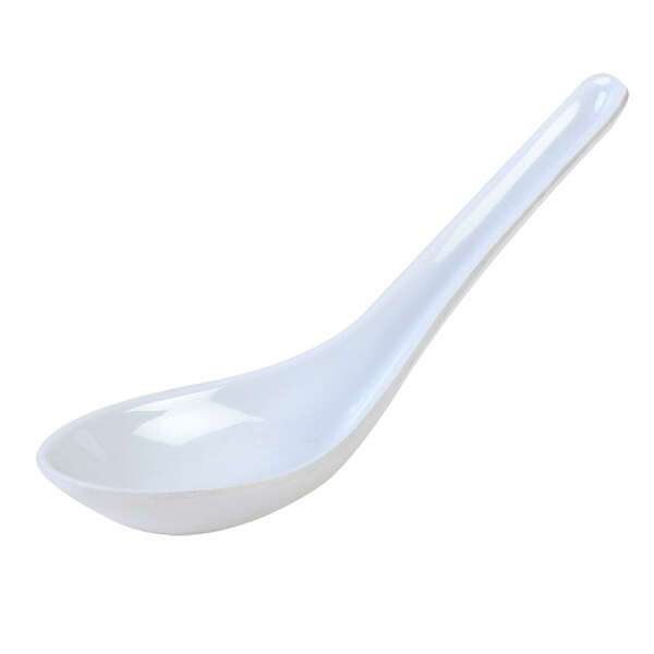 - 7003W.75 Oz 5.63 x 1.63 Inch Asian Imperial Melamine Won Ton Soup Spoon, DZ