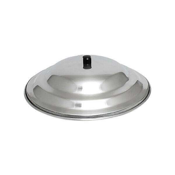 - ALPC002, 13.25-inch Aluminum Wok Cover, Dish Washer Safe, EA