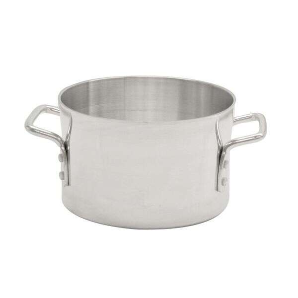 Thunder Group ALSKSU008, 8-Quart Aluminum Sauce Pot With Mirror Finish