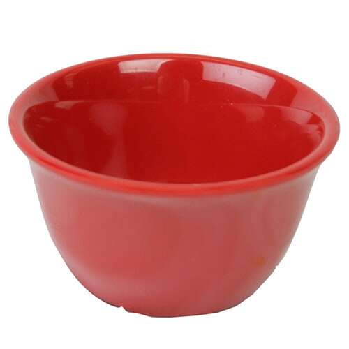 Thunder Group CR303PR 7 Oz 4 Inch Western Red Melamine Bouillon Cup, DZ