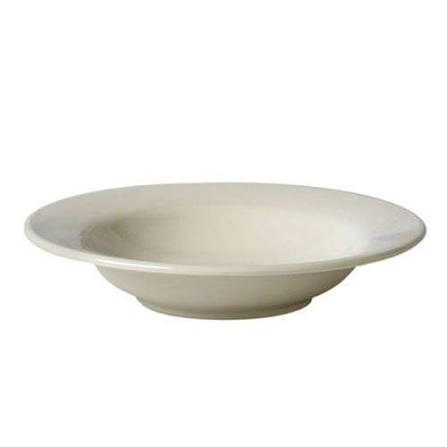Thunder Group CR5077V 8 Oz 7.75 Inch Western Ivory Melamine Wide Rim Salad Bowl, DZ