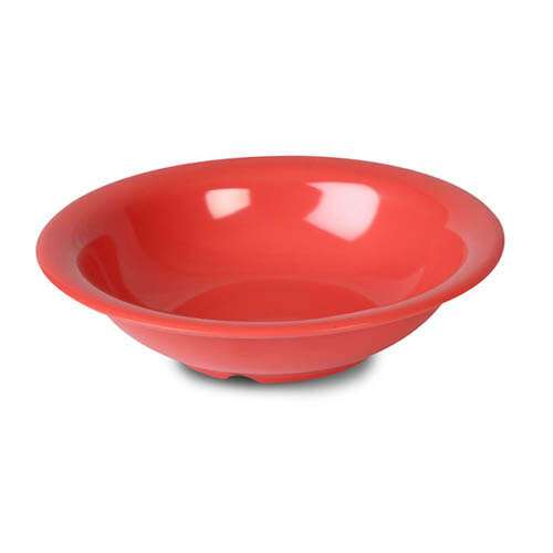 Thunder Group CR5716RD 18 Oz 7.5 Inch Western Orange Melamine Soup Bowl, DZ