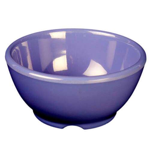 Thunder Group CR5804BU 10 Oz 4.63 Inch Western Purple Melamine Soup Bowl, DZ