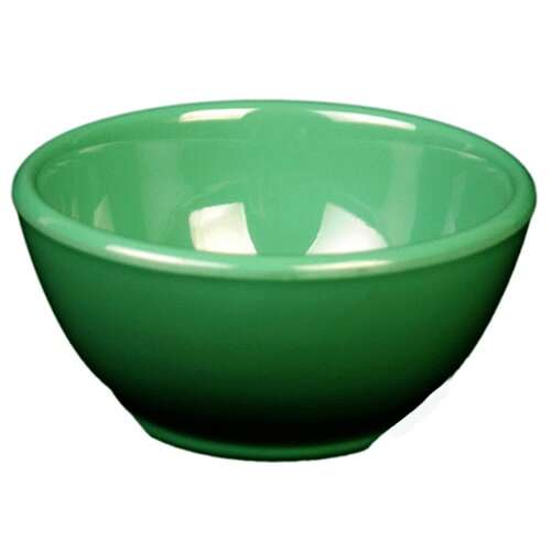 Thunder Group CR5804GR 10 Oz 4.63 Inch Western Green Melamine Soup Bowl, DZ