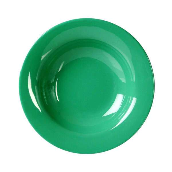 Thunder Group CR5811GR 16 Oz 11.25 Inch Western Green Melamine Pasta Bowl, DZ