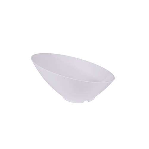 Thunder Group CR806W 24 Oz Western Cascading White Melamine Bowl, DZ