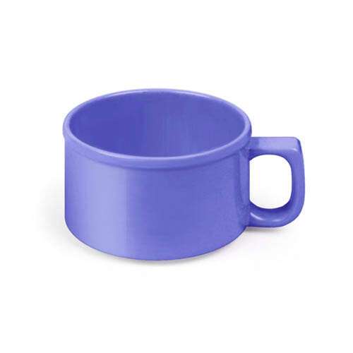 Thunder Group CR9016BU 10 Oz 4 Inch Western Purple Melamine Soup Mug, DZ