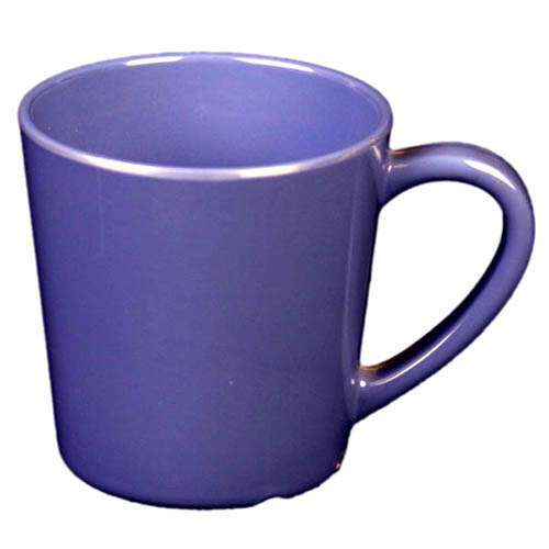Thunder Group CR9018BU 7 Oz 3.12 Inch Western Purple Melamine Mug, DZ