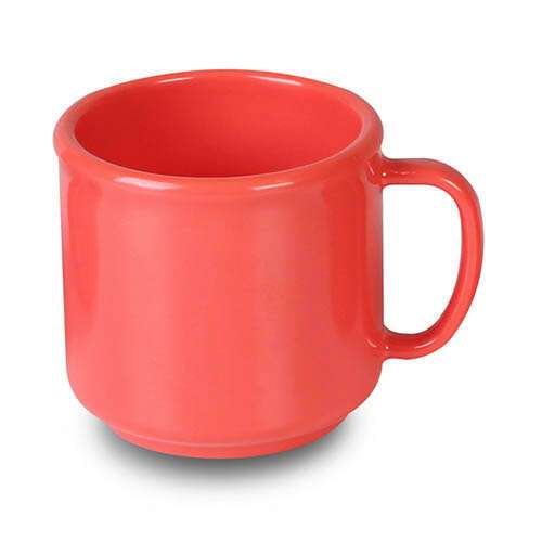Thunder Group CR9035RD 10 Oz Western Orange Melamine Mug, DZ