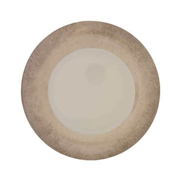 Thunder Group DM009J 9.25 Inch Western Jazz Melamine Round Wide Rim Plate, DZ