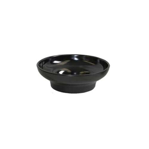 Thunder Group ML351BL1 4.5 Oz 4 Inch Melamine Round Black Salsa Dish, DZ