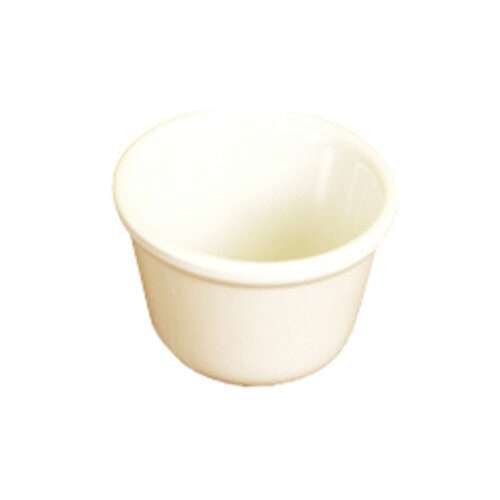 - ML534B1 1.5 Oz 2.5 Inch Smooth Melamine Round Bone Ramekin, DZ