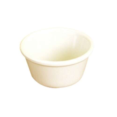 Thunder Group ML538B1 4 Oz 3.38 Inch Smooth Melamine Round Bone Ramekin, DZ
