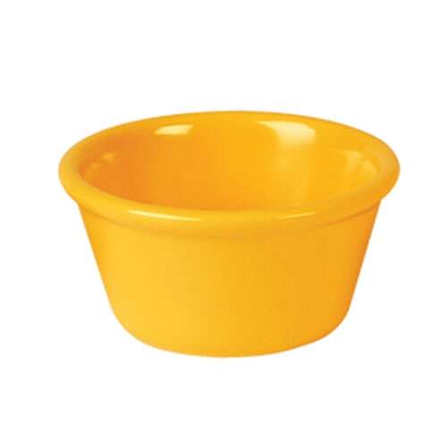 Thunder Group ML538YW1 4 Oz 3.38 Inch Smooth Melamine Round Yellow Ramekin, DZ