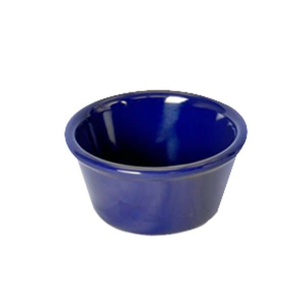 Thunder Group ML539CB1 6 Oz 3.8 Inch Smooth Melamine Round Cobalt Blue Ramekin, DZ