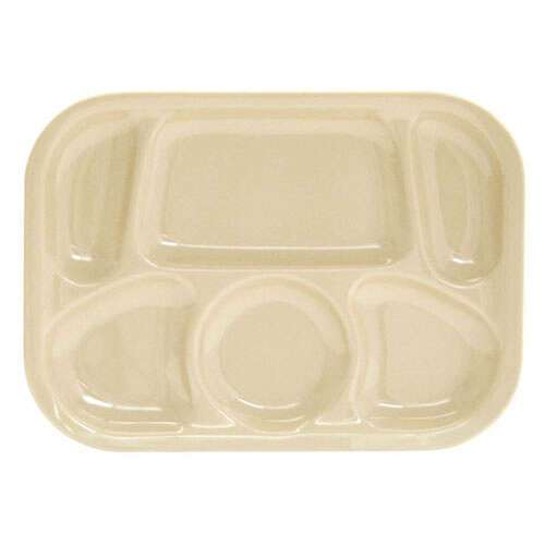 Thunder Group ML803T 13x9.5-Inch Western Melamine Rectangular Tan Tray, DZ