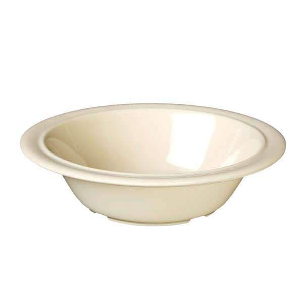 Thunder Group NS307T 12 Oz 6.38 Inch Western Nustone Tan Melamine Round Beige Soup/Cereal Bowl, DZ