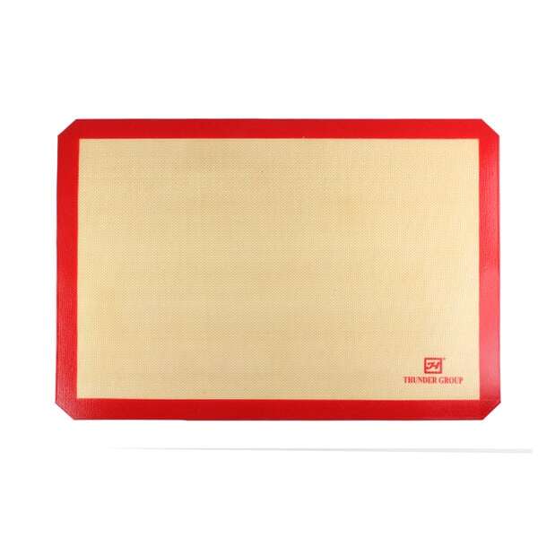 Thunder Group PLBM1216S, 11.9x16.5-Inch Rectangular Silicone Baking Mat, Fits 1/2 Sheet Pan