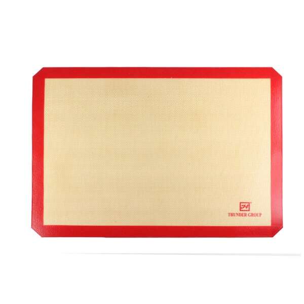 Thunder Group PLBM1520S, 14.6x20.5-Inch Rectangular Silicone Baking Mat, Fits 2/3 Sheet Pan