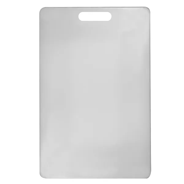 Thunder Group PLCB001, 5x9x1/2-Inch Small Rectangular Plastic Cutting Board, White