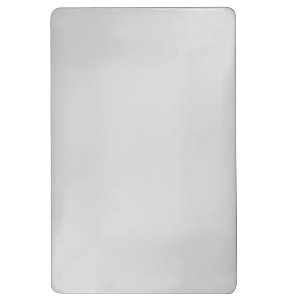 Thunder Group PLCB005, 20x15x1/2-Inch Plastic Rectangular Cutting Board, White
